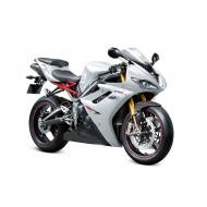 Carenado Moto Daytona 675 Triple 2009-2012 - Blanco Perla Negro