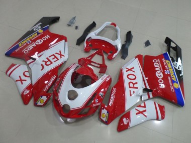 Carenado Moto Ducati 749 999 2003-2004 - Estilo OEM Xerox Cola Open