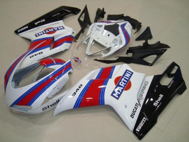 Carenado Moto Ducati 848 1098 1198 2007-2014 - Martini