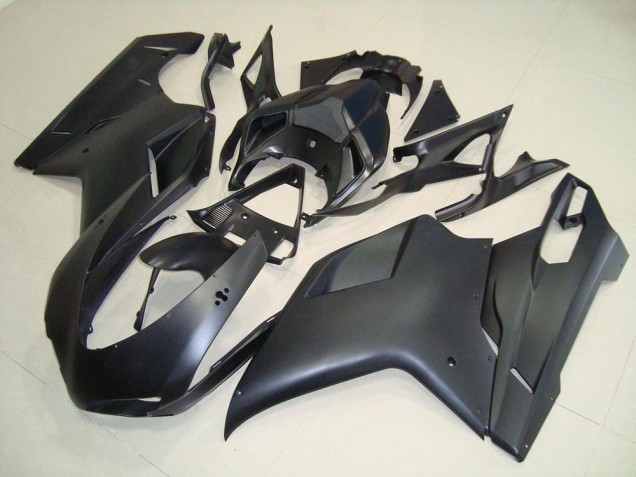 Carenado Moto Ducati 848 1098 1198 2007-2014 - Negro Mate No Pegatinas Carenado Moto Ducati 848 1098 1198 2007-2014 - Negro Mate No Pegatinas