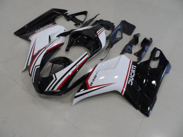 Carenado Moto Ducati 848 1098 1198 2007-2014 - Negro Tricolor Carenado Moto Ducati 848 1098 1198 2007-2014 - Negro Tricolor