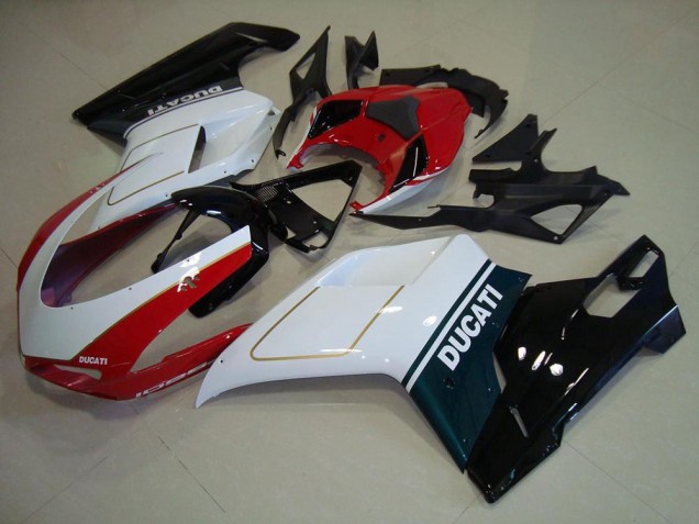 Carenado Moto Ducati 848 1098 1198 2007-2014 - Tri Color Carenado Moto Ducati 848 1098 1198 2007-2014 - Tri Color