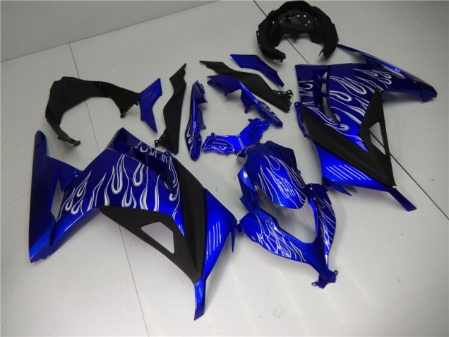 Carenado Moto EX300 2013-2016 - Azul Blanco Negro Carenado Moto EX300 2013-2016 - Azul Blanco Negro