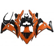 Carenado Moto EX650 2017-2019 - Naranja Negro