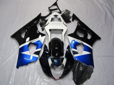Carenado Moto GSXR 1000 K3 2003-2004 - Azul Negro Blanco