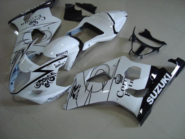 Carenado Moto GSXR 1000 K3 2003-2004 - Blanco Corona Carenado Moto GSXR 1000 K3 2003-2004 - Blanco Corona