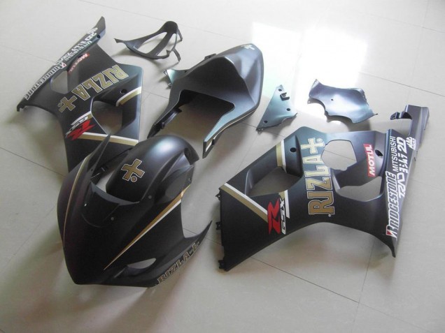 Carenado Moto GSXR 1000 K3 2003-2004 - Negro Mate Rizla Carrera Carenado Moto GSXR 1000 K3 2003-2004 - Negro Mate Rizla Carrera