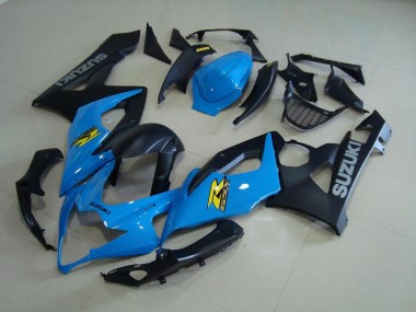 Carenado Moto GSXR 1000 K5 2005-2006 - Azul & Negro Mate