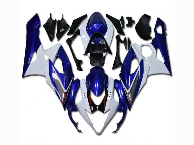 Carenado Moto GSXR 1000 K5 2005-2006 - Blanco Azul Carenado Moto GSXR 1000 K5 2005-2006 - Blanco Azul