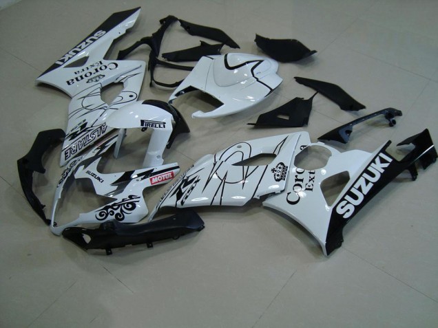 Carenado Moto GSXR 1000 K5 2005-2006 - Blanco Corona Carenado Moto GSXR 1000 K5 2005-2006 - Blanco Corona