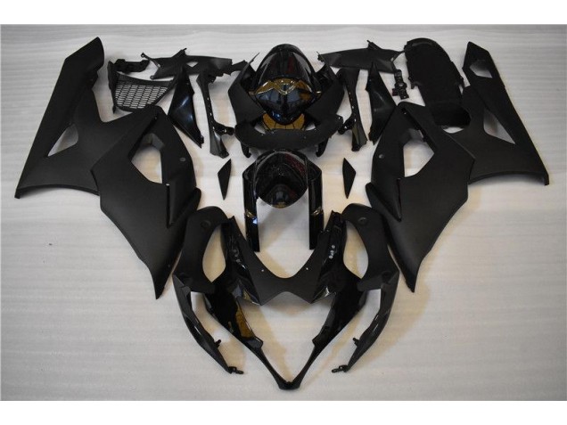 Carenado Moto GSXR 1000 K5 2005-2006 - Brillante Negro Mate Carenado Moto GSXR 1000 K5 2005-2006 - Brillante Negro Mate