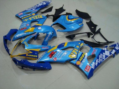 Carenado Moto GSXR 1000 K5 2005-2006 - Claro Azul Rizla