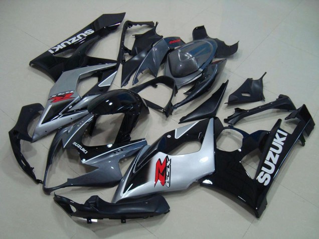Carenado Moto GSXR 1000 K5 2005-2006 - Gris Negro Plata Carenado Moto GSXR 1000 K5 2005-2006 - Gris Negro Plata