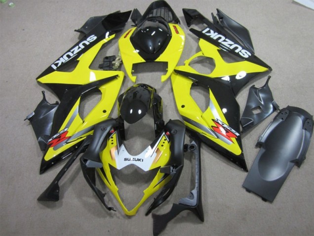 Carenado Moto GSXR 1000 K5 2005-2006 - Negro Amarillo Carenado Moto GSXR 1000 K5 2005-2006 - Negro Amarillo
