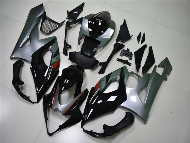 Carenado Moto GSXR 1000 K5 2005-2006 - Negro Plata Carenado Moto GSXR 1000 K5 2005-2006 - Negro Plata