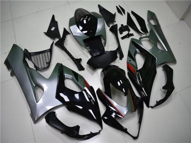 Carenado Moto GSXR 1000 K5 2005-2006 - Negro Plata Carenado Moto GSXR 1000 K5 2005-2006 - Negro Plata
