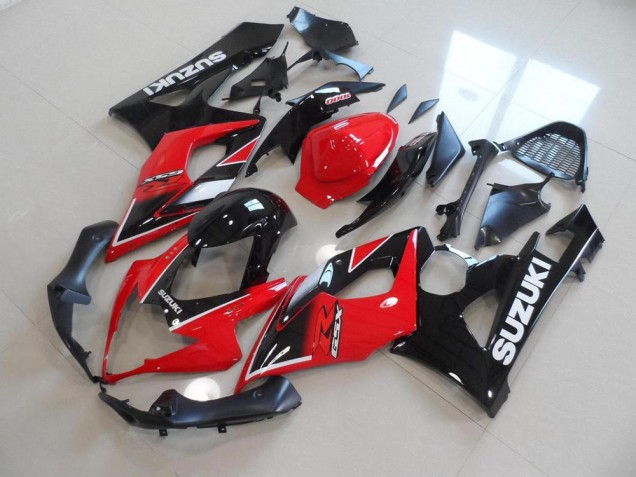 Carenado Moto GSXR 1000 K5 2005-2006 - Rojo Negro Estilo OEM Carenado Moto GSXR 1000 K5 2005-2006 - Rojo Negro Estilo OEM