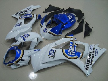 Carenado Moto GSXR 1000 K7 2007-2008 - Azul Lucky Strike