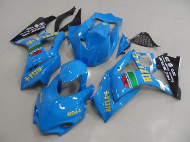 Carenado Moto GSXR 1000 K7 2007-2008 - Azul Rizla Carrera