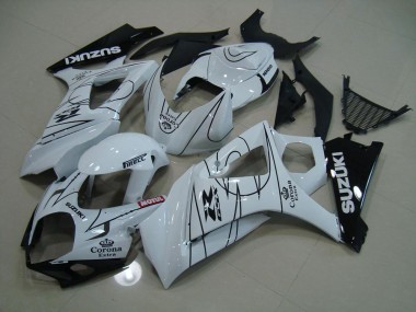 Carenado Moto GSXR 1000 K7 2007-2008 - Blanco Corona