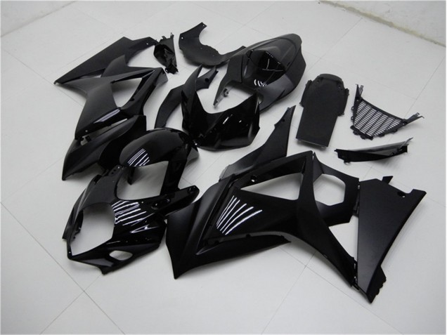 Carenado Moto GSXR 1000 K7 2007-2008 - Brillante Negro Mate Carenado Moto GSXR 1000 K7 2007-2008 - Brillante Negro Mate