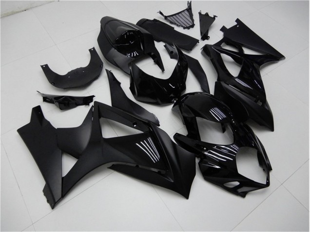 Carenado Moto GSXR 1000 K7 2007-2008 - Brillante Negro Mate Carenado Moto GSXR 1000 K7 2007-2008 - Brillante Negro Mate
