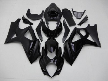 Carenado Moto GSXR 1000 K7 2007-2008 - Brillante Negro Mate