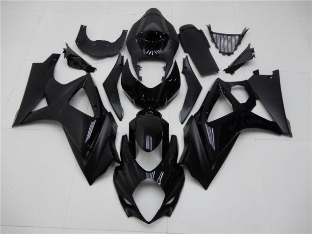 Carenado Moto GSXR 1000 K7 2007-2008 - Brillante Negro Mate Carenado Moto GSXR 1000 K7 2007-2008 - Brillante Negro Mate