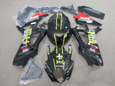Carenado Moto GSXR 1000 K7 2007-2008 - Negro Amarillo Rizla