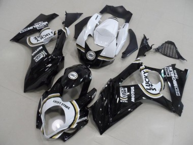 Carenado Moto GSXR 1000 K7 2007-2008 - Negro Lucky Strike