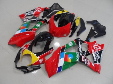 Carenado Moto GSXR 1000 K7 2007-2008 - Rojo & Verde