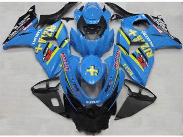 Carenado Moto GSXR 1000 K9 2009-2016 - Azul Rizla Hopper Carenado Moto GSXR 1000 K9 2009-2016 - Azul Rizla Hopper