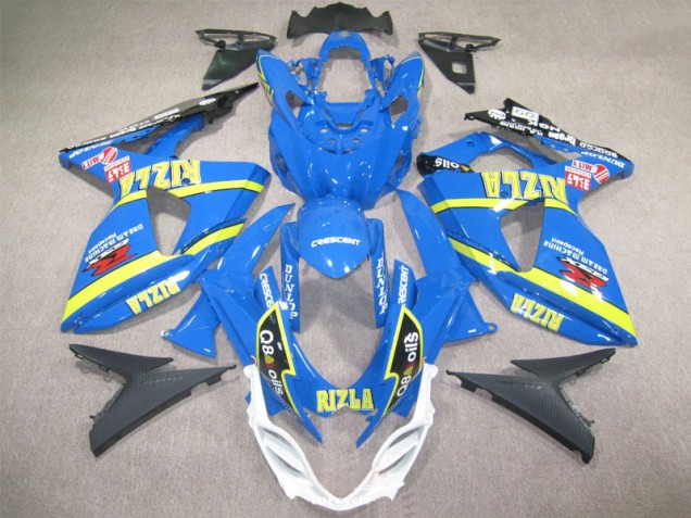 Carenado Moto GSXR 1000 K9 2009-2016 - Azul Rizla Q8 Oils Carenado Moto GSXR 1000 K9 2009-2016 - Azul Rizla Q8 Oils