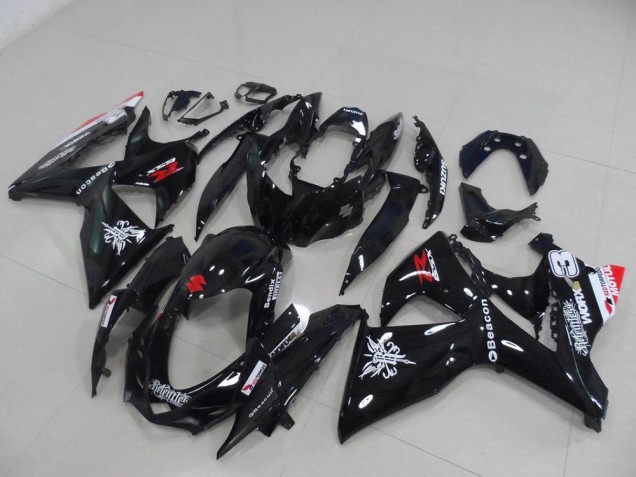 Carenado Moto GSXR 1000 K9 2009-2016 - Bacon Negro Carenado Moto GSXR 1000 K9 2009-2016 - Bacon Negro