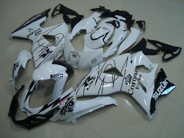 Carenado Moto GSXR 1000 K9 2009-2016 - Blanco Corona Carenado Moto GSXR 1000 K9 2009-2016 - Blanco Corona