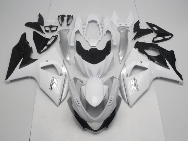 Carenado Moto GSXR 1000 K9 2009-2016 - Blanco Estilo OEM Carenado Moto GSXR 1000 K9 2009-2016 - Blanco Estilo OEM