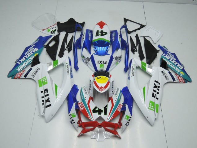 Carenado Moto GSXR 1000 K9 2009-2016 - Fixi Claro Azul Carenado Moto GSXR 1000 K9 2009-2016 - Fixi Claro Azul