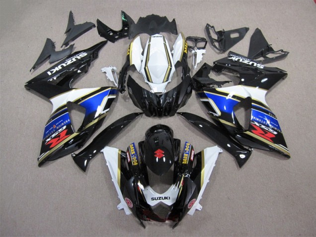 Carenado Moto GSXR 1000 K9 2009-2016 - Negro Azul Blanco Oscuro Dog Carenado Moto GSXR 1000 K9 2009-2016 - Negro Azul Blanco Oscuro Dog