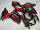 Carenado Moto GSXR 1000 K9 2009-2016 - Rojo Llama Negro Carenado Moto GSXR 1000 K9 2009-2016 - Rojo Llama Negro