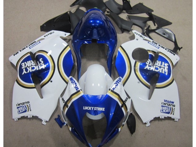 Carenado Moto GSXR 1300 Hayabusa 1996-2007 - Azul Motul Blanco Lucky Strike Carenado Moto GSXR 1300 Hayabusa 1996-2007 - Azul Motul Blanco Lucky Strike