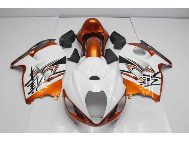 Carenado Moto GSXR 1300 Hayabusa 1996-2007 - Blanco Naranja Carenado Moto GSXR 1300 Hayabusa 1996-2007 - Blanco Naranja