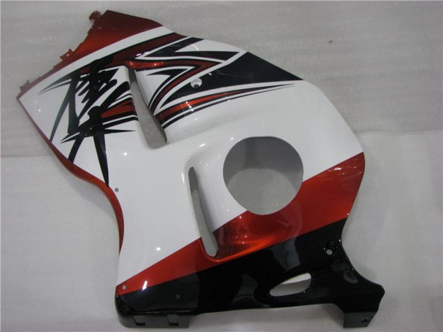 Carenado Moto GSXR 1300 Hayabusa 1996-2007 - Naranja Blanco Negro Carenado Moto GSXR 1300 Hayabusa 1996-2007 - Naranja Blanco Negro