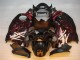Carenado Moto GSXR 1300 Hayabusa 1996-2007 - Negro Rojo Llama Carenado Moto GSXR 1300 Hayabusa 1996-2007 - Negro Rojo Llama