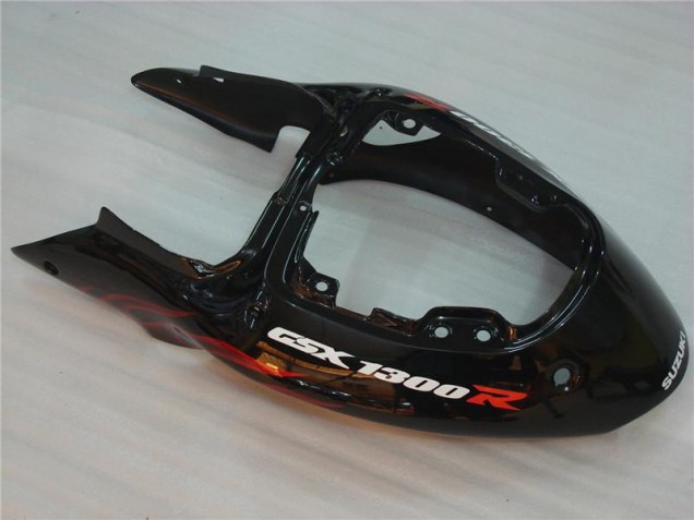 Carenado Moto GSXR 1300 Hayabusa 1996-2007 - Negro Rojo Llama Carenado Moto GSXR 1300 Hayabusa 1996-2007 - Negro Rojo Llama