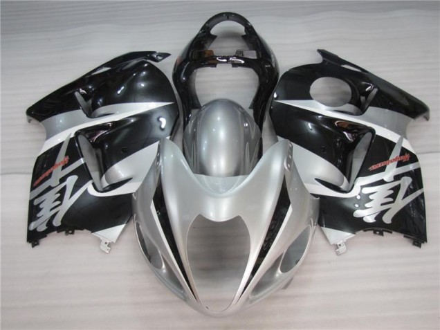 Carenado Moto GSXR 1300 Hayabusa 1996-2007 - Plata Negro Carenado Moto GSXR 1300 Hayabusa 1996-2007 - Plata Negro