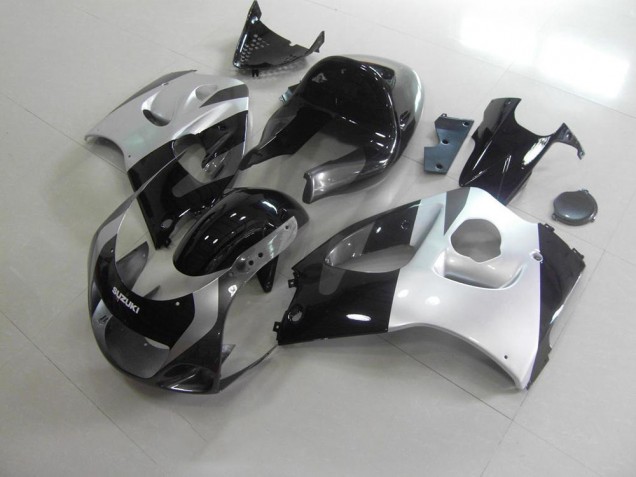 Carenado Moto GSXR 600 1996-2000 - Plata Gris Sin Calcomanías Carenado Moto GSXR 600 1996-2000 - Plata Gris Sin Calcomanías