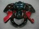 Carenado Moto GSXR 600 / 750 K1 K2 K3 2001-2003 - Negro Rojo Carenado Moto GSXR 600 / 750 K1 K2 K3 2001-2003 - Negro Rojo
