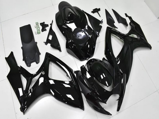 Carenado Moto GSXR 600 / 750 K6 2006-2007 - Brillante Negro Carenado Moto GSXR 600 / 750 K6 2006-2007 - Brillante Negro