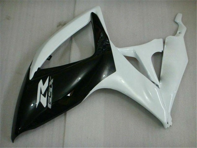 Carenado Moto GSXR 600 / 750 K6 2006-2007 - Negro Blanco Carenado Moto GSXR 600 / 750 K6 2006-2007 - Negro Blanco