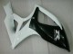 Carenado Moto GSXR 600 / 750 K6 2006-2007 - Negro Blanco Carenado Moto GSXR 600 / 750 K6 2006-2007 - Negro Blanco